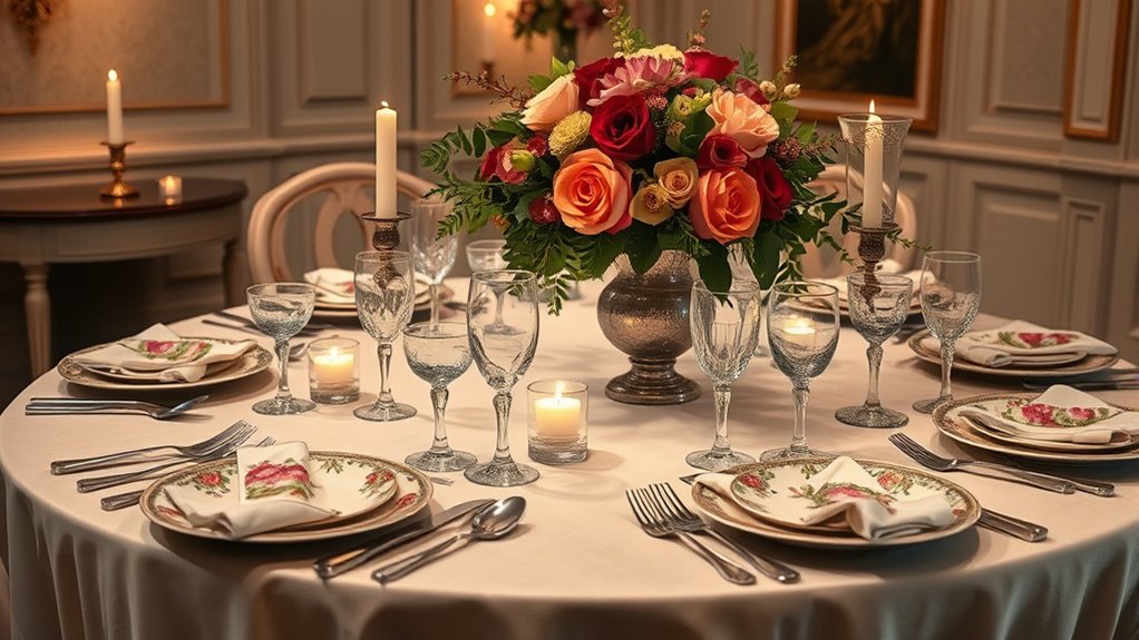 The Art of Setting a Dinner Table With Style - thebetterstyle.com