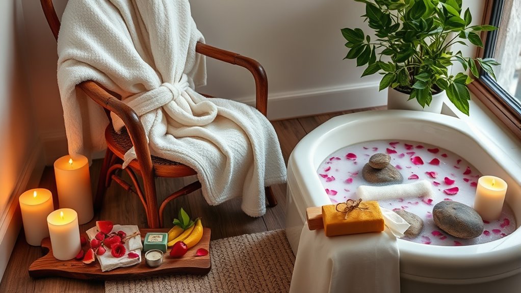 How to Create a Spa Day at Home - thebetterstyle.com
